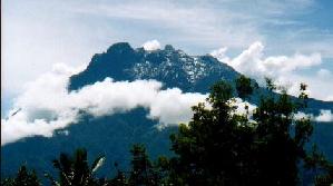 キナバル山全景(10KB)